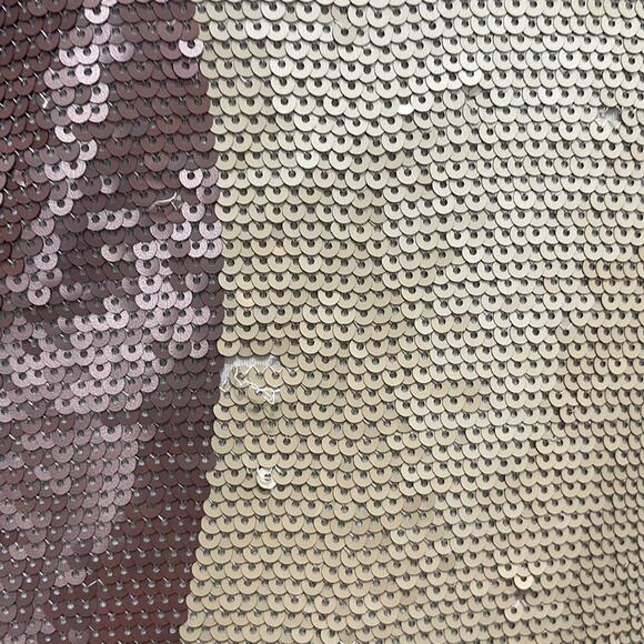 Sheri Bodell Sequined Gold Brown Cocktail Mini Dress Size S BNWT - Picture 12 of 15